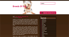 Desktop Screenshot of breedsofdog.org